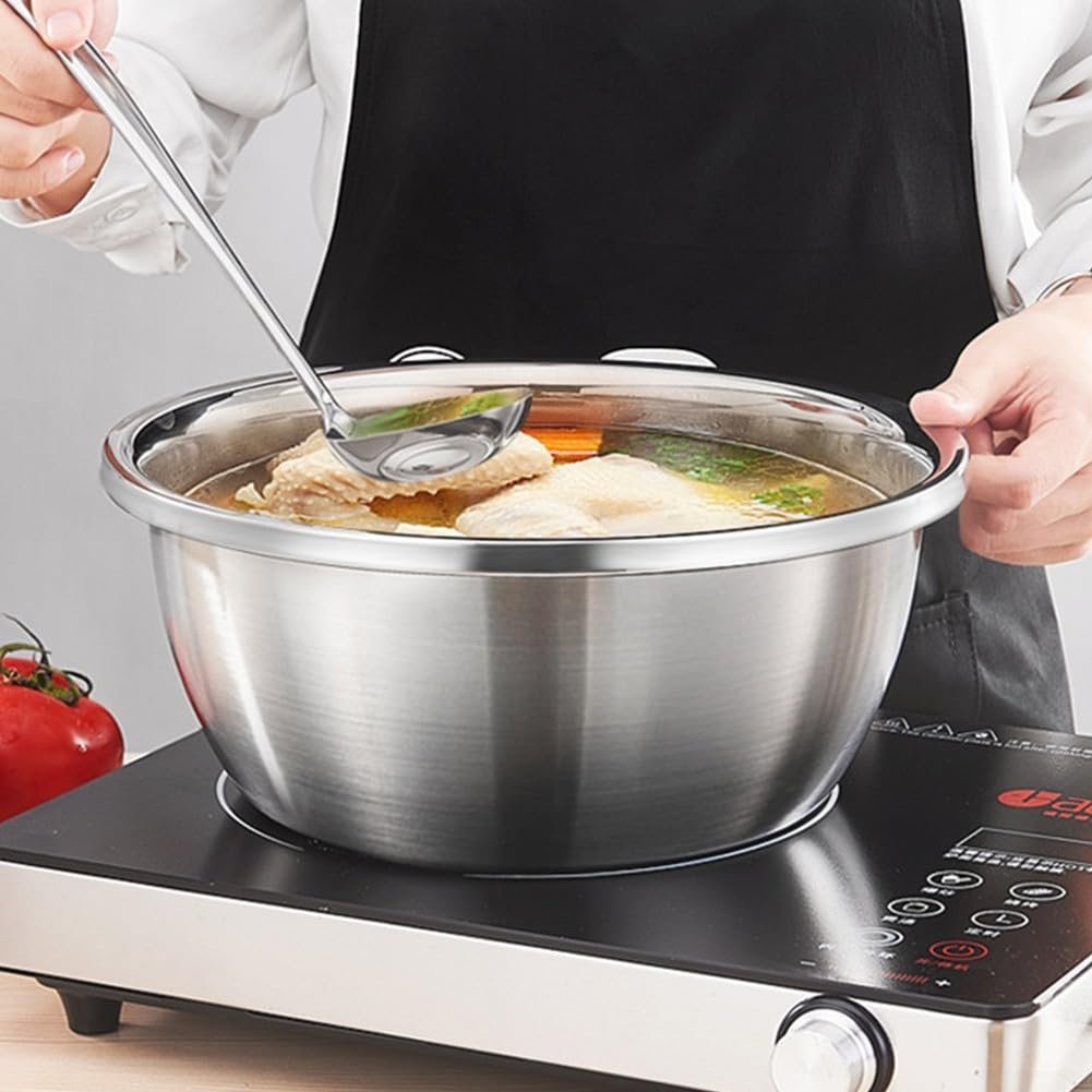 Миска для змішування з нержавіючої сталі 32 cm, фото №3