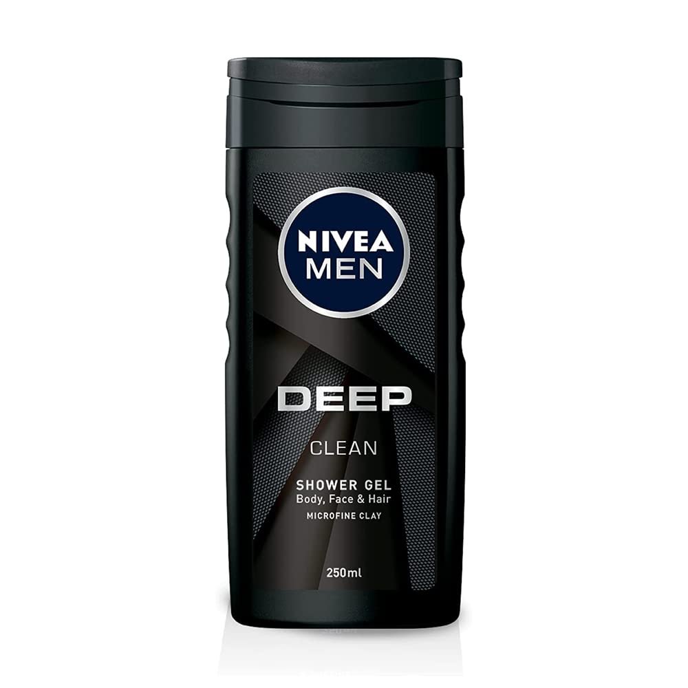 Гель для душа Nivea Men Deep Clean увлажняющий для мужчин 6 x 250 мл, фото №1 Гель для душа Nivea Men Deep Clean увлажняющий для мужчин 6 x 250 мл, фото №1