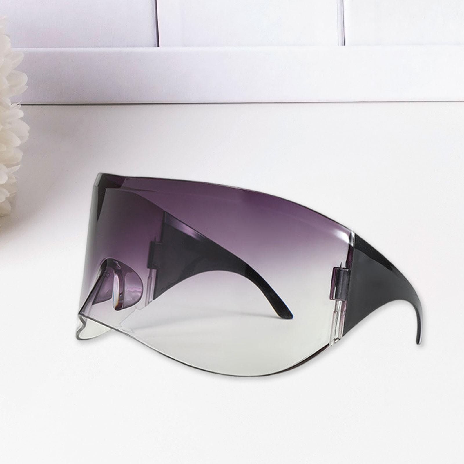 Сонцезахисні окуляри Perfeclan Безкаркасні Легкі Модні Вітрозахисні для Чоловіків та Жінок для пішого туризму, фото №5