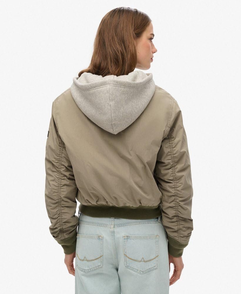 Бомбер Superdry MA1 с капюшоном, фото №4