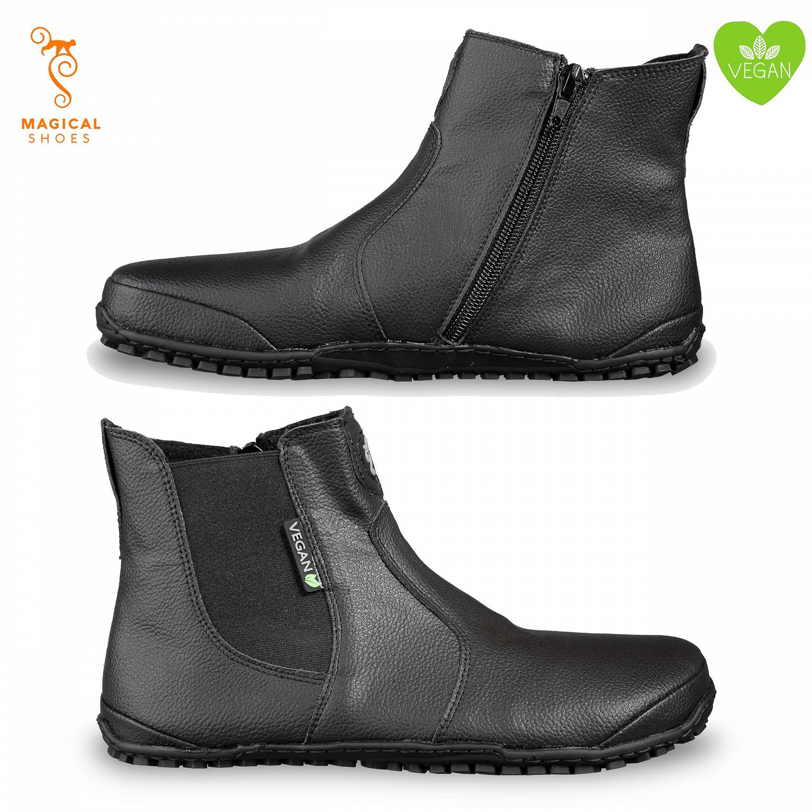 Челси ботинки Magical Shoes Lupino кожаные легкие - полусапоги на молнии, ручная работа, фото №3