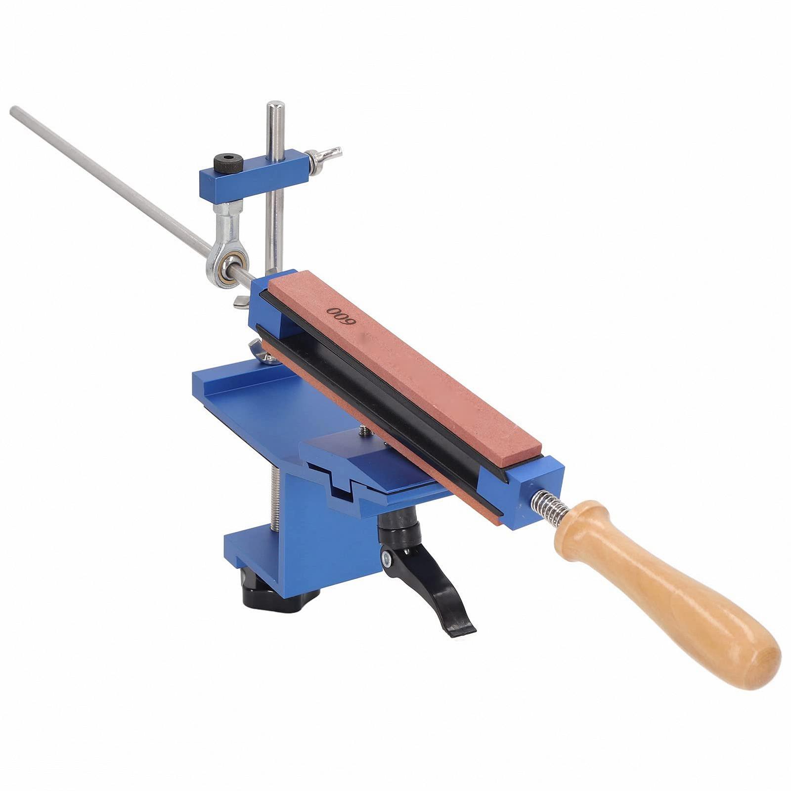 Набір для заточування ножів із фіксованим кутом 4 точильні камені та 4 алмазні камені, фото №6 Набір для заточування ножів із фіксованим кутом 4 точильні камені та 4 алмазні камені, фото №6