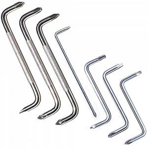 Набір викруток Mulaibdin 6 шт Offset PH0/PH1/PH2/T20/T25 Головка з магнітним Z-подібним приводом з Phillips і плоскою головкою - Фото 1