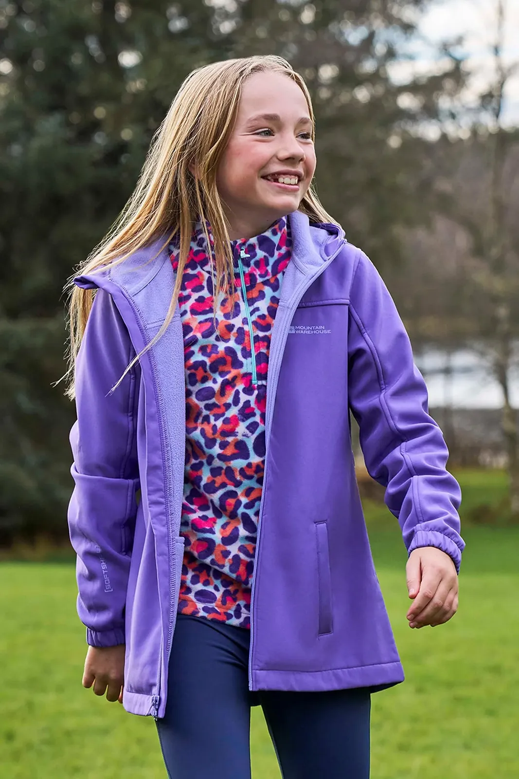 Куртка Softshell Mountain Warehouse Exodus Longline для детей, фото №6