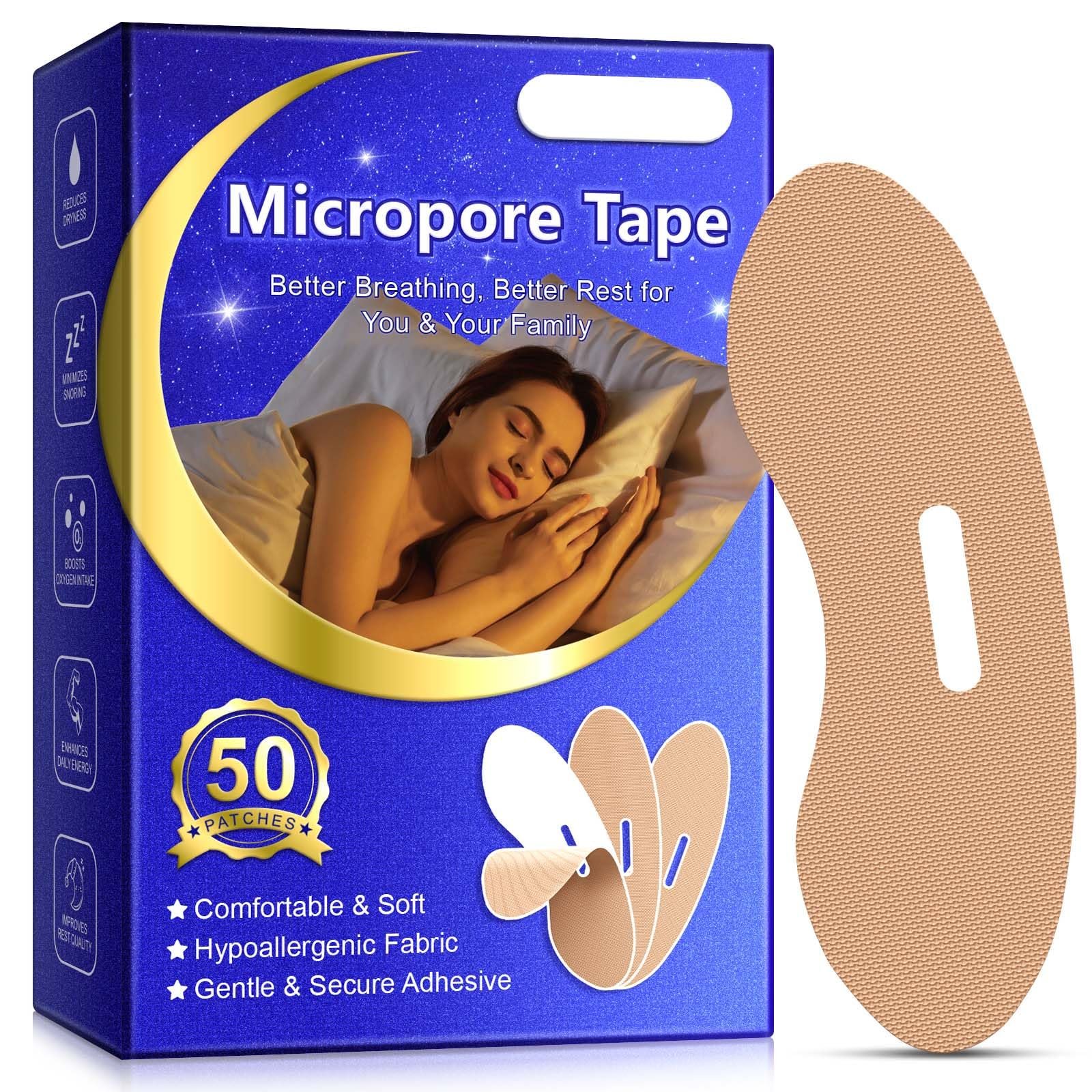 Смужки для сну проти хропіння 50 шт. Сприяють диханню носом, фото №1