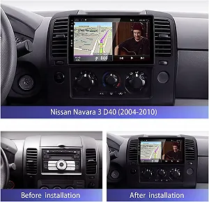 Штатная автомагнитола BXLIYER для Nissan Navara 3 D40 (2004-2010) / 9" / Сенсорная / Apple CarPlay / Android Auto / Bluetooth / WI-FI / GPS / USB synthetic.ua - Фото 1