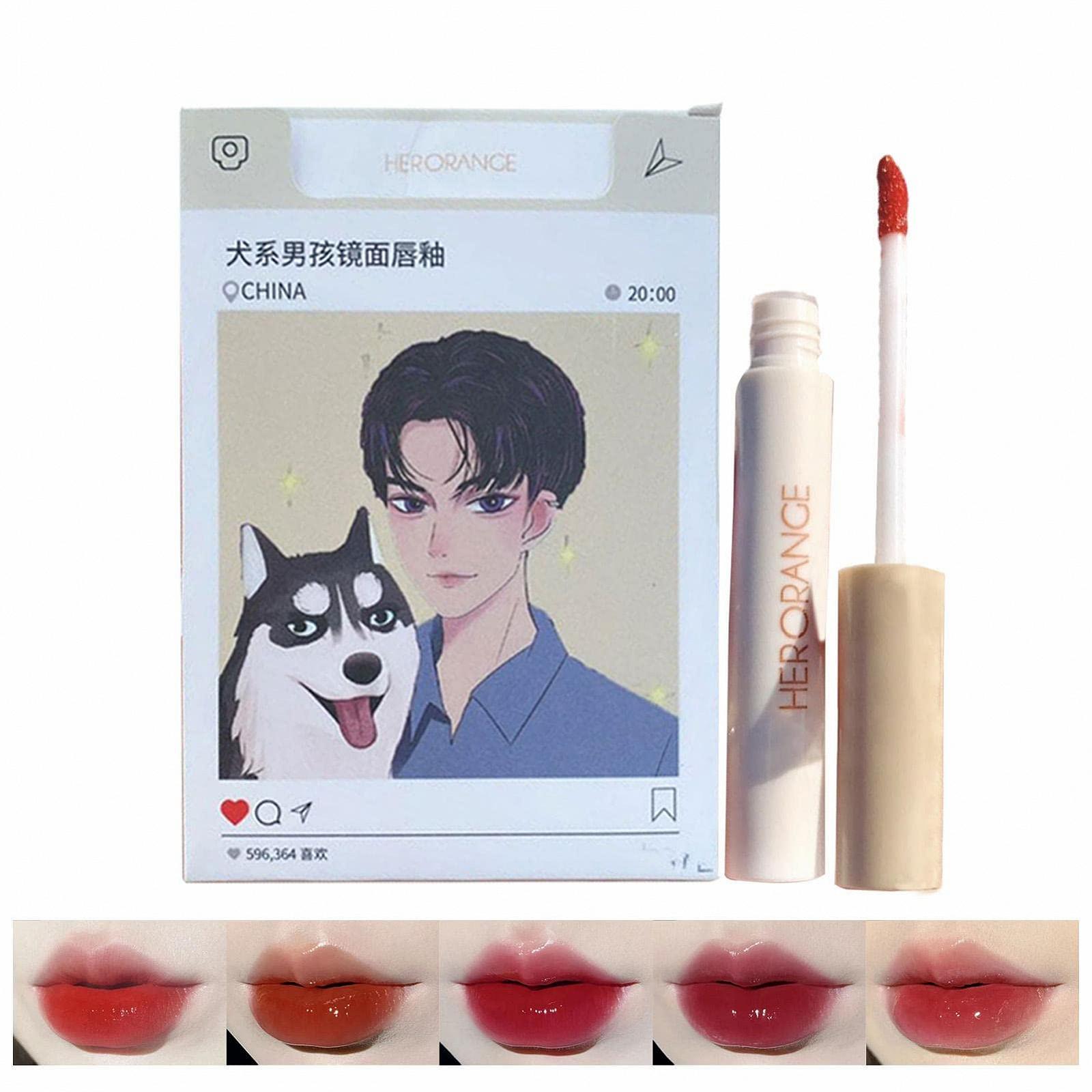 Оксамитовий блиск для губ Keloc, 5 шт./набір, фото №5 Оксамитовий блиск для губ Keloc, 5 шт./набір, фото №5