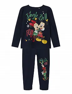 Піжама NAME IT Для Дівчат Nmfsisse Minnie Ls Nightset Wdi - Фото 1
