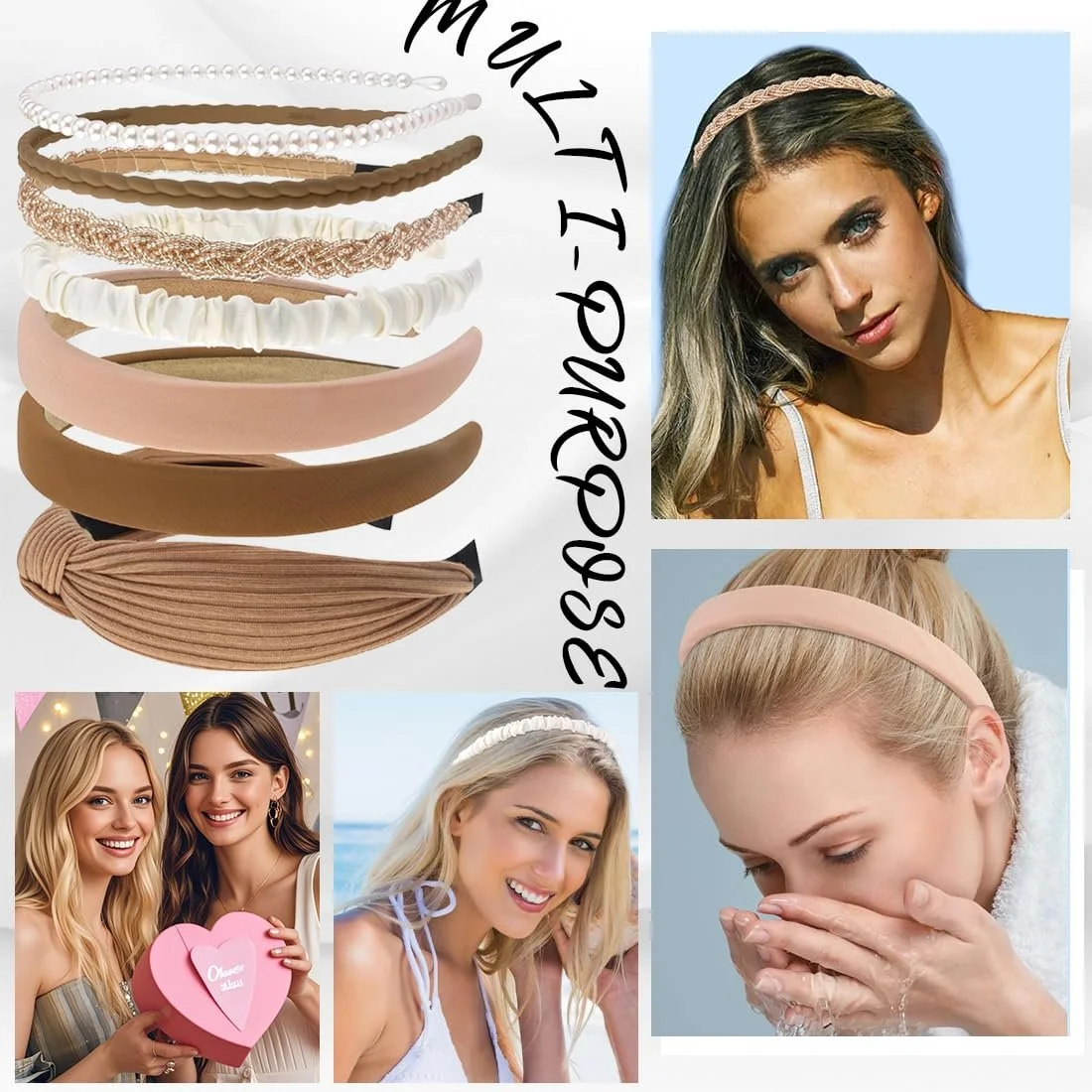 Набір жіночих обручів на голову, фото №3