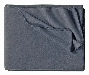 Флисовое одеяло Eagle Products Смесь хлопка серое 160x200 см - Фото 1