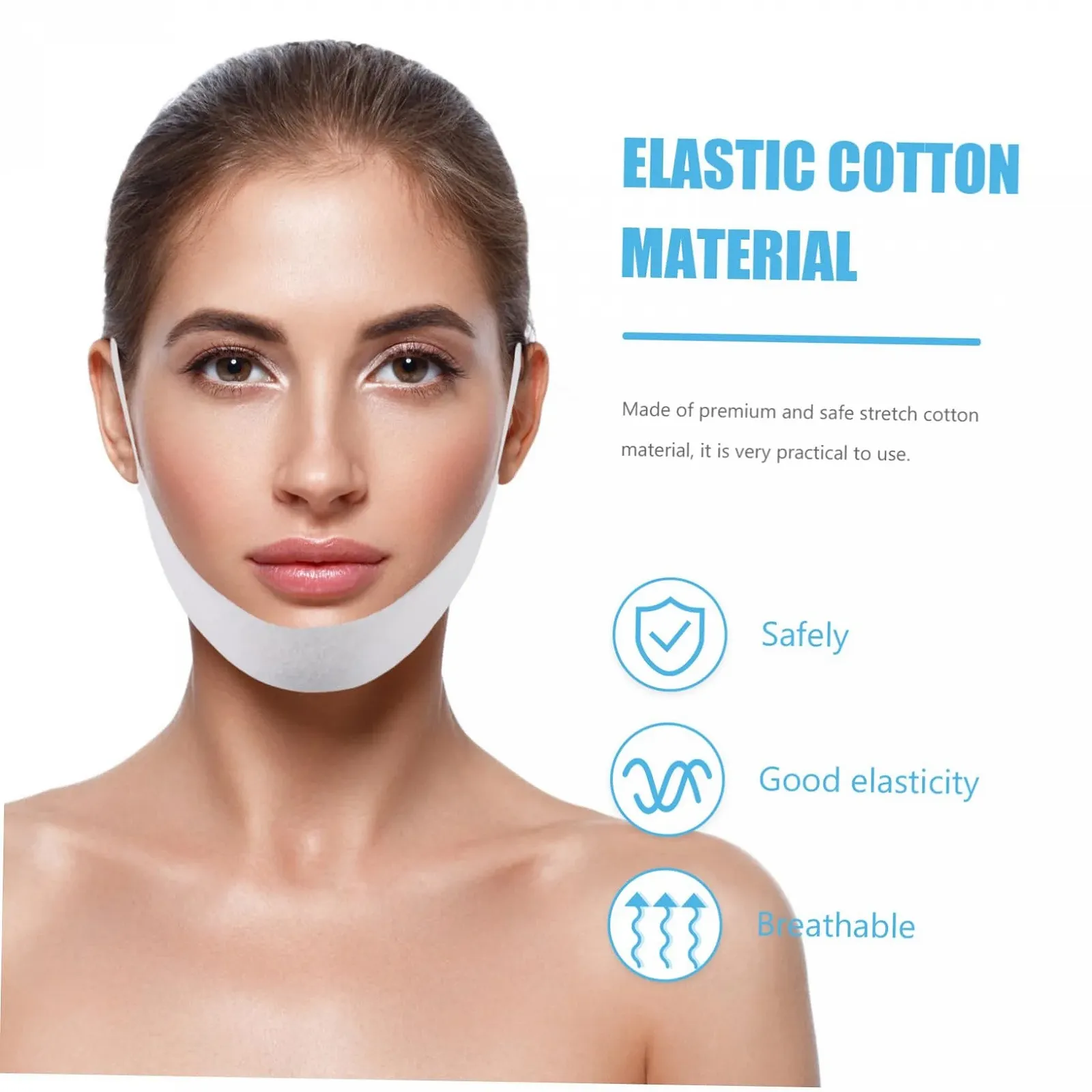 Инструмент для подтяжки лица 20 шт. Маска для уменьшения двойного подбородка, фото №4 Инструмент для подтяжки лица 20 шт. Маска для уменьшения двойного подбородка, фото №4