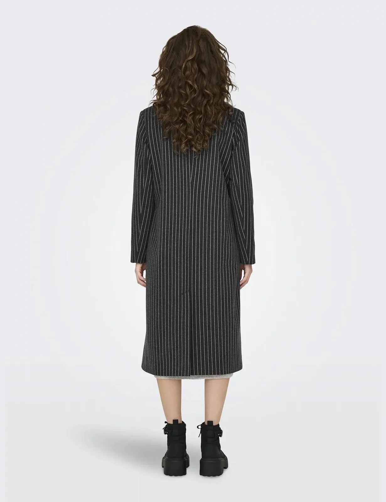 Пальто ONLY Onlveronica в тонкую полоску Life OTW, фото №4