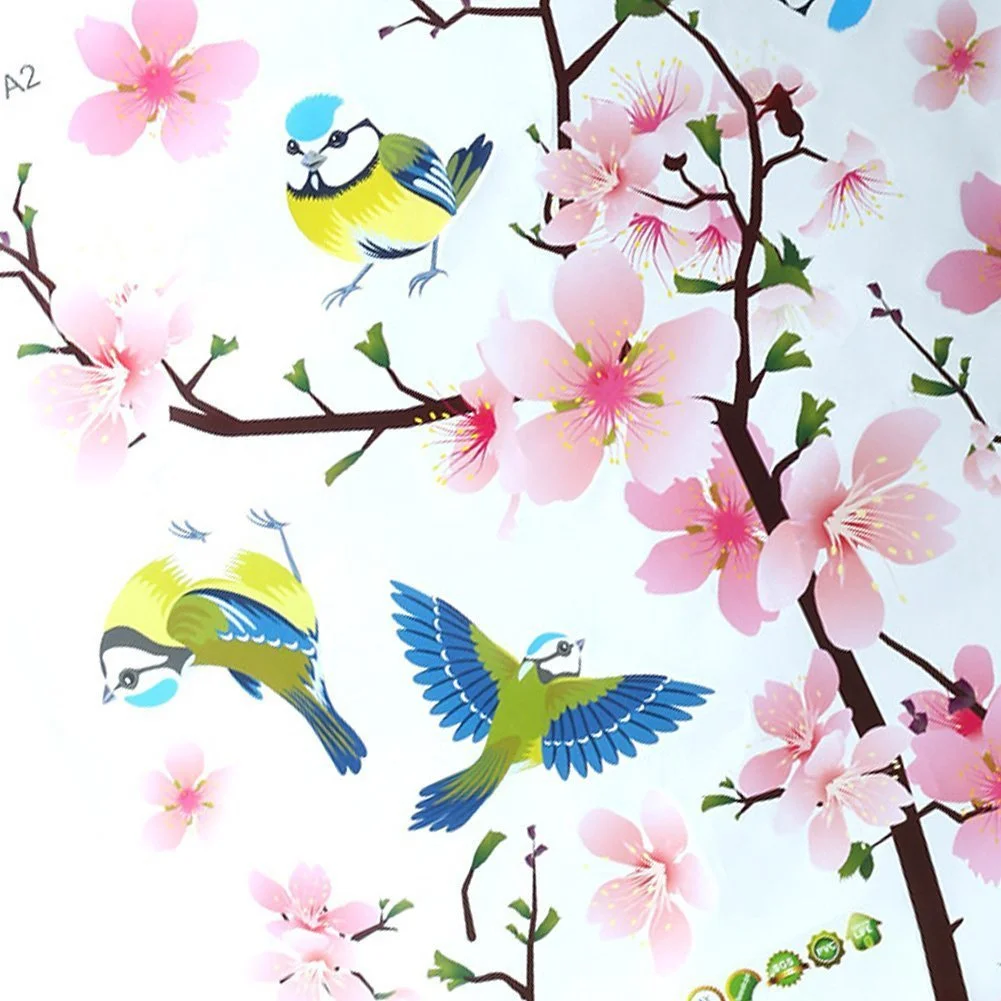 Наклейка на стіну WandSticker4U Flowers XL, фото №7 Наклейка на стіну WandSticker4U Flowers XL, фото №7