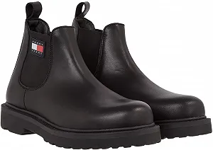 Мужские Ботинки Tommy Jeans Napa Leather Em0em01254 Средней Высоты - Фото 1