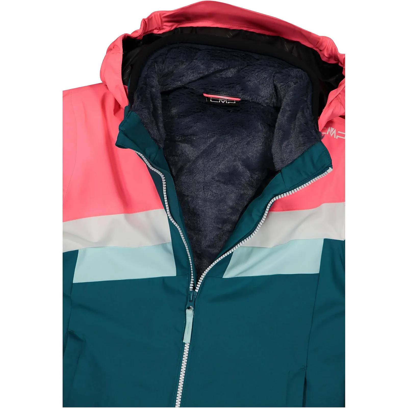 Куртка CMP Kid G Jacket Snaps Hood Teal, фото №8 Куртка CMP Kid G Jacket Snaps Hood Teal, фото №8