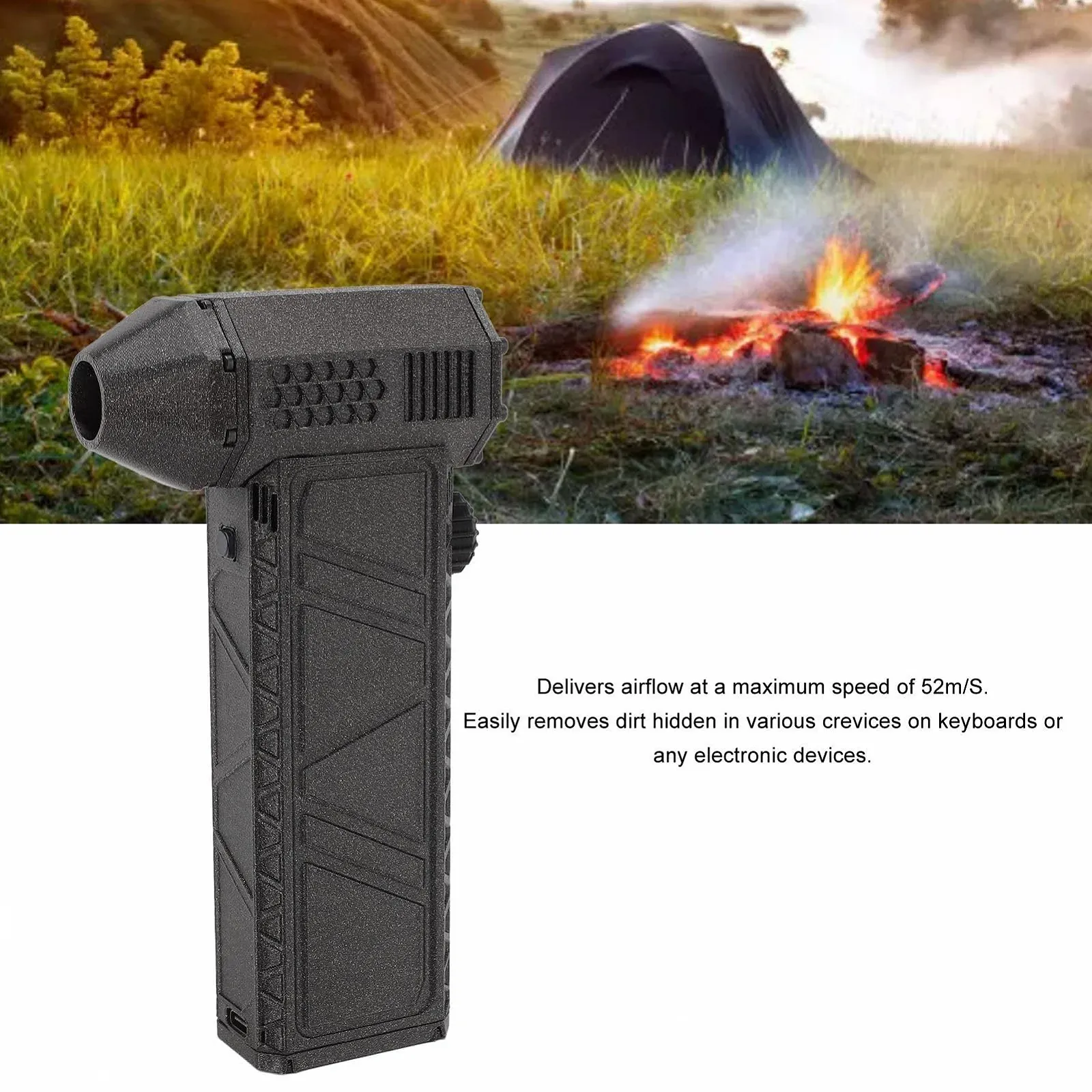 Електричний очищувач повітря 300 000 об/хв акумуляторний бездротовий зі швидкою зарядкою Quick Charge, фото №3