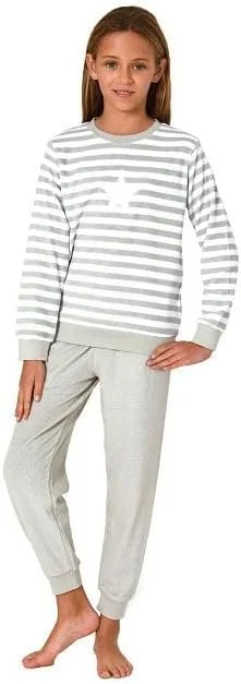 Пижама детская Normann Махровая С манжетами Звездный вид, фото №1 Пижама детская Normann Махровая С манжетами Звездный вид, фото №1