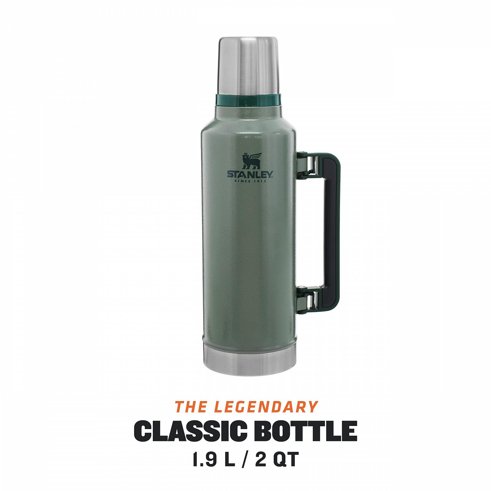 Термос Stanley Classic Legendary 1.9 л Нержавіюча сталь BPA-Free Hammertone Green, фото №3 Термос Stanley Classic Legendary 1.9 л Нержавіюча сталь BPA-Free Hammertone Green, фото №3