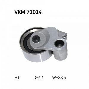 Ролик натягувача ременя ГРМ SKF VKM 71014 для TOYOTA, зліва зверху, зверху synthetic.ua - Фото 1