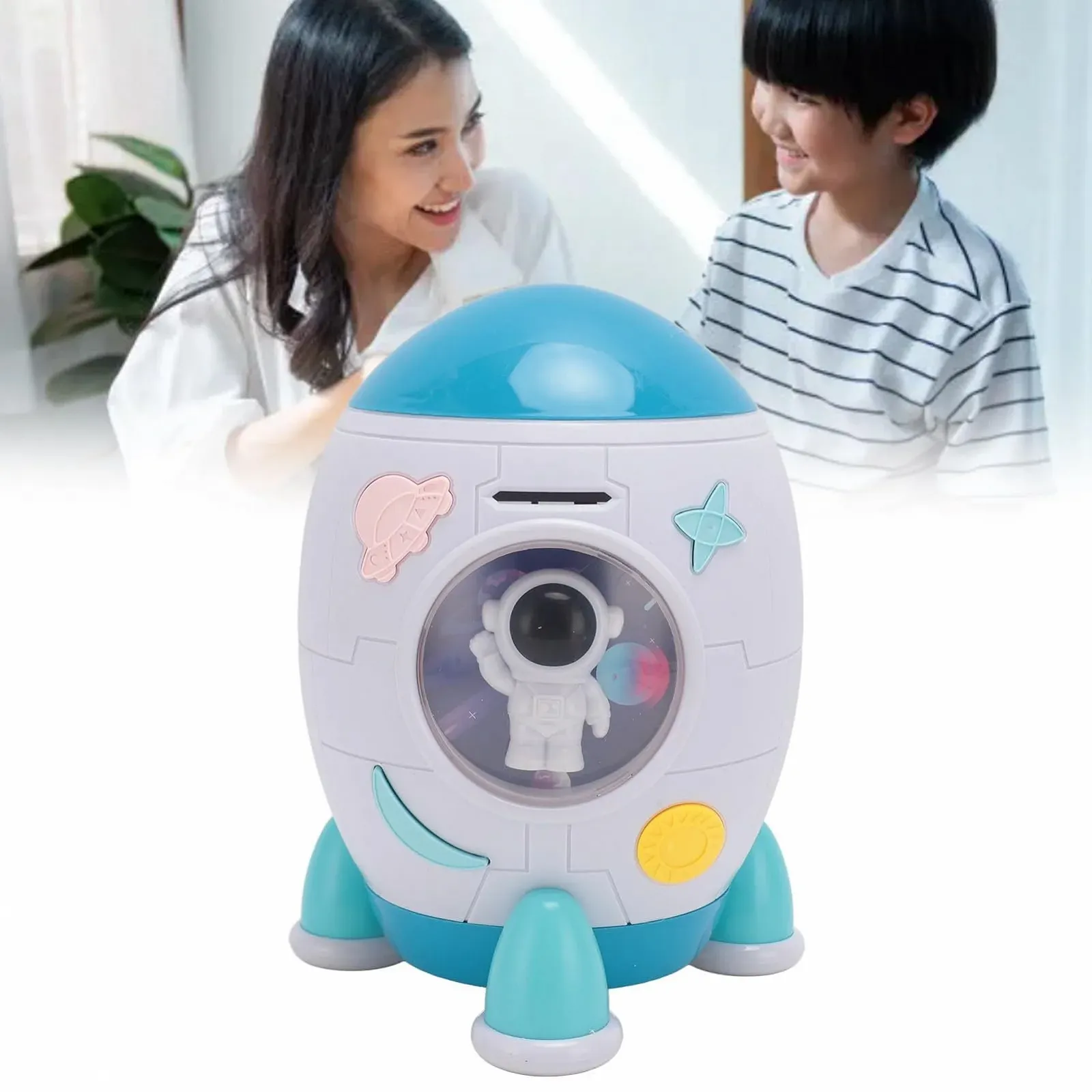 Скарбничка Tnfeeon Spaceship Password Protection ABS, фото №3