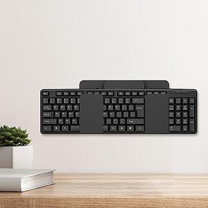 Подставка для ноутбука Scriva с настенным креплением - держатель для организации рабочего места, держатель для клавиатуры и органайзер | Прочная металлическая подставка для ноутбука, планшета synthetic.ua - Фото 1