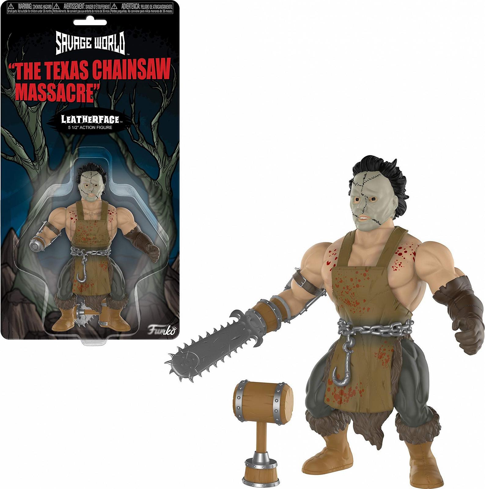 Фигурка Funko Savage World Texas Chainsaw Massacre Leatherface Multi, фото №1