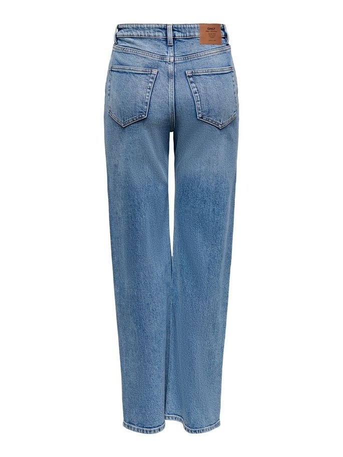 Джинсы ONLY Wide Leg Medium Blue, фото №5