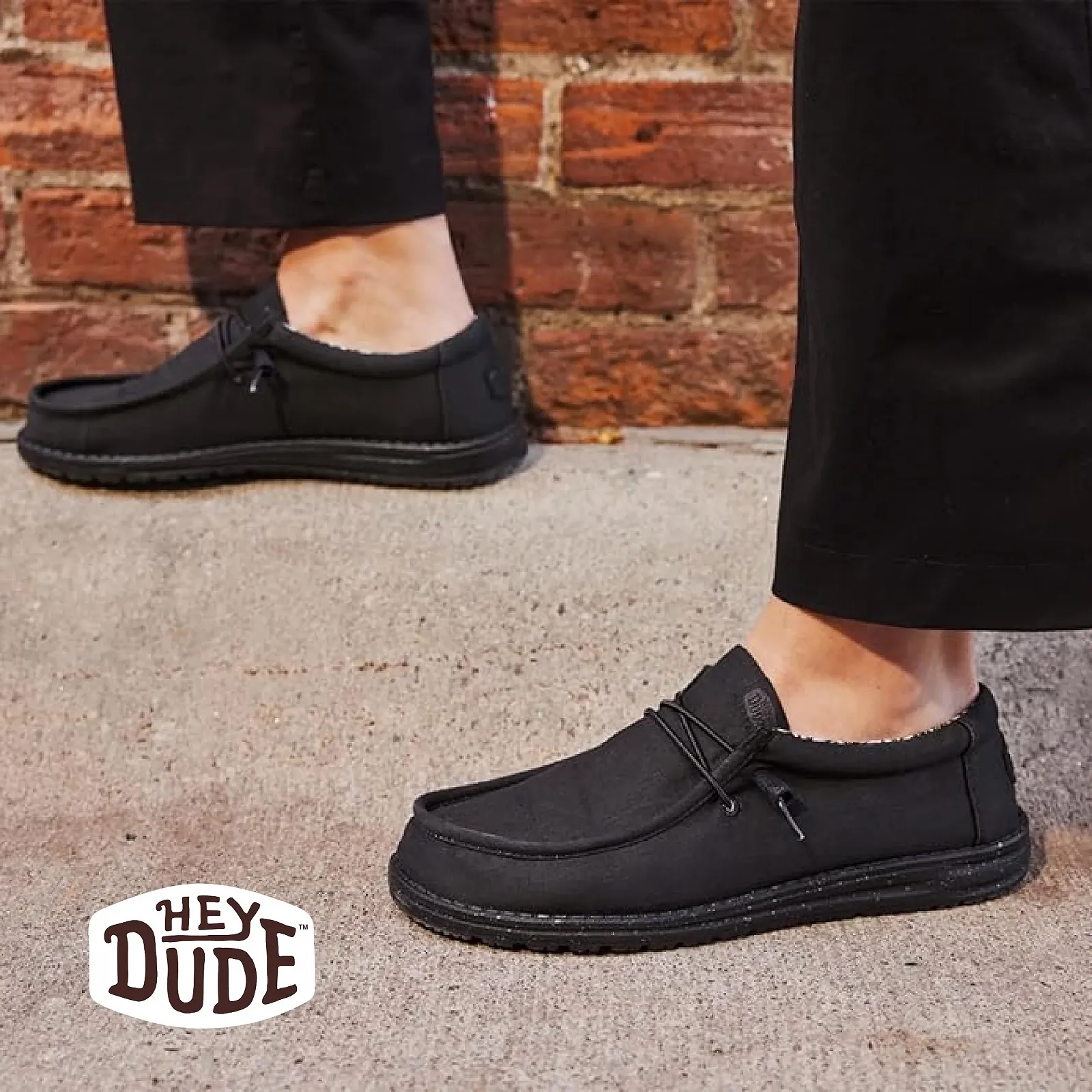 Чоловічі сліпони Heydude Wally Canvas - Moccasin Style, фото №3 Чоловічі сліпони Heydude Wally Canvas - Moccasin Style, фото №3