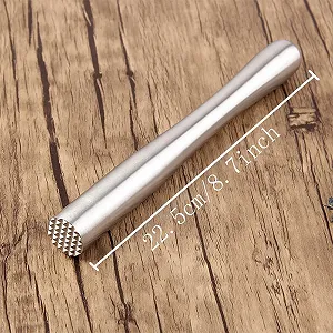 Мадлер для коктейлів з нержавіючої сталі synthetic.ua - Фото 1