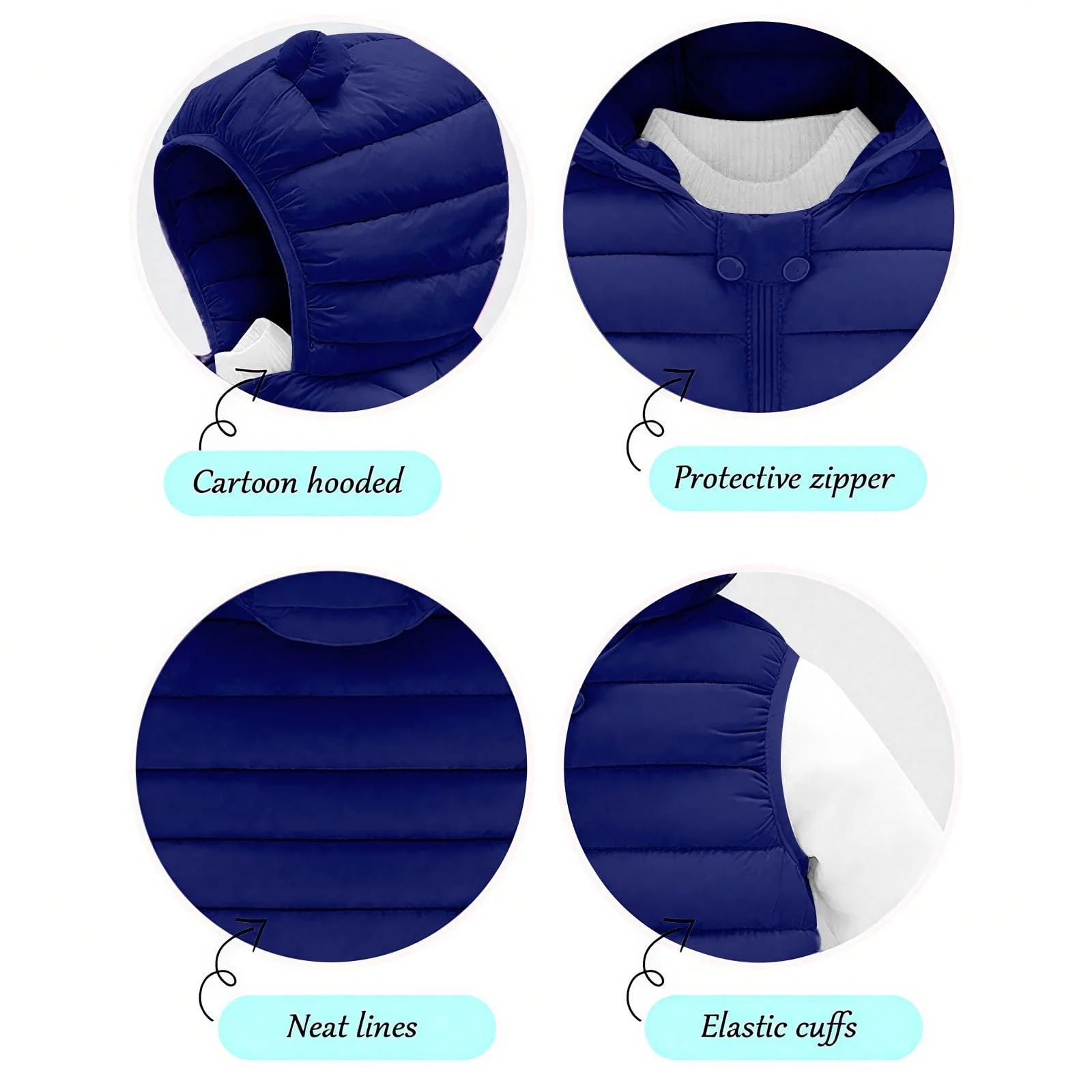 Детская зимняя безрукавка JiAmy и мальчиков, фото №1 Детская зимняя безрукавка JiAmy и мальчиков, фото №1