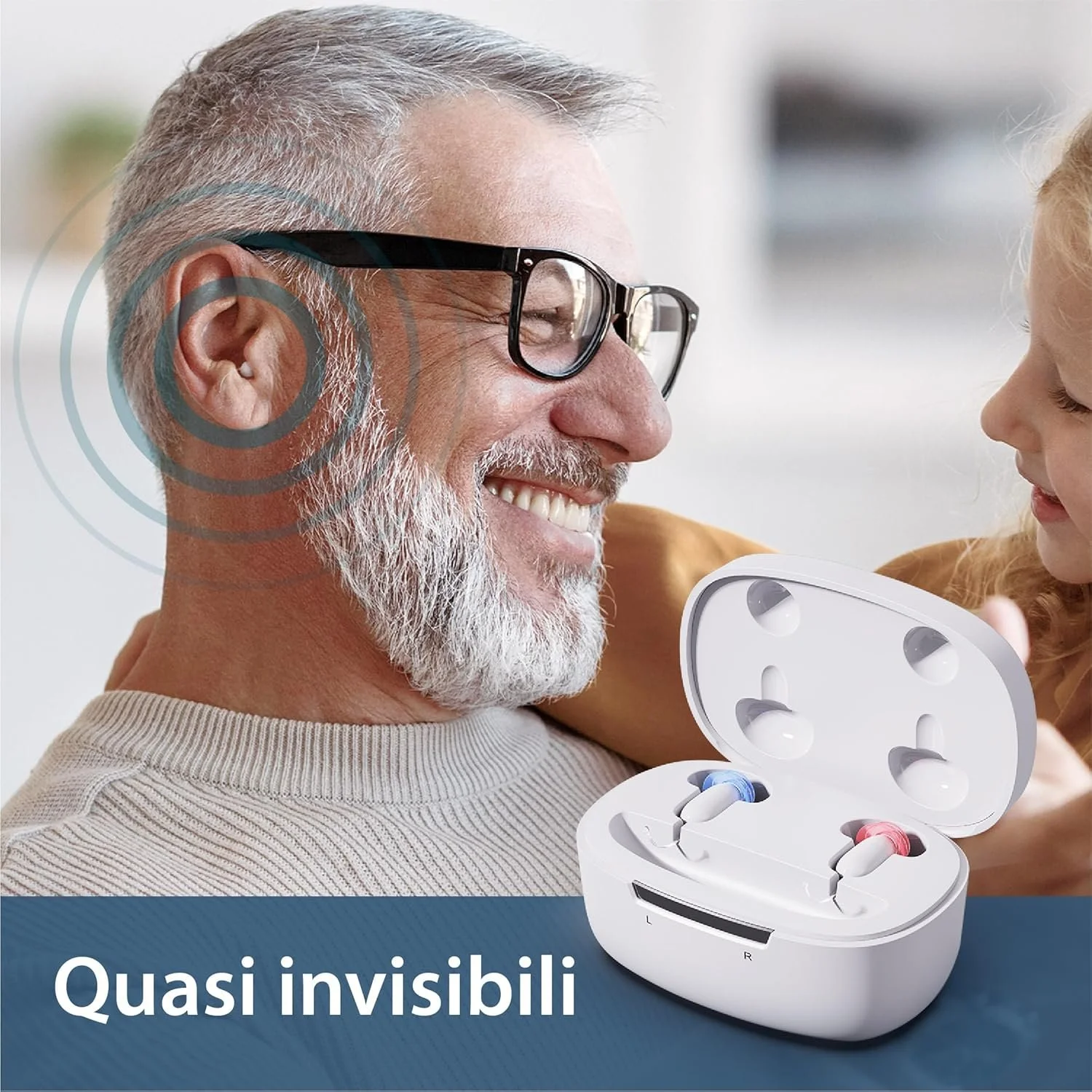 Міні-підсилювач слуху Hearing360 Ceretone Core One CE-A80B Білий, фото №6