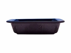 Форма для запікання квадратна Maxwell & Williams Arc HY0131 21.5 x 21.5 x 6 см керамічна синій індиго в подарунковій упаковці - Фото 1