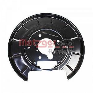 Защитный кожух тормозного диска METZGER 6115162 для PEUGEOT задний мост справа synthetic.ua - Фото 1