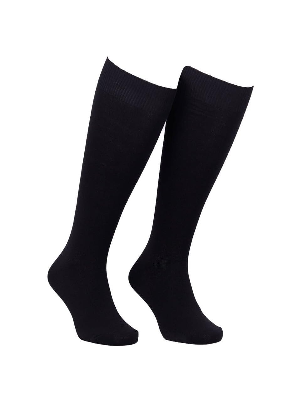 Гольфы Generisch для мужчин и женщин (6 пар) Комфортный пояс Хлопковые женские носки Женские гольфы, мягкие и дышащие с комфортным поясом, фото №3