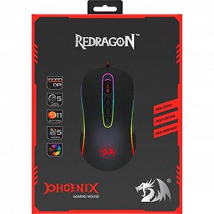 Компьютерная мышь REDRAGON Phoenix 2 RGB Black 75097 synthetic.ua - Фото 1