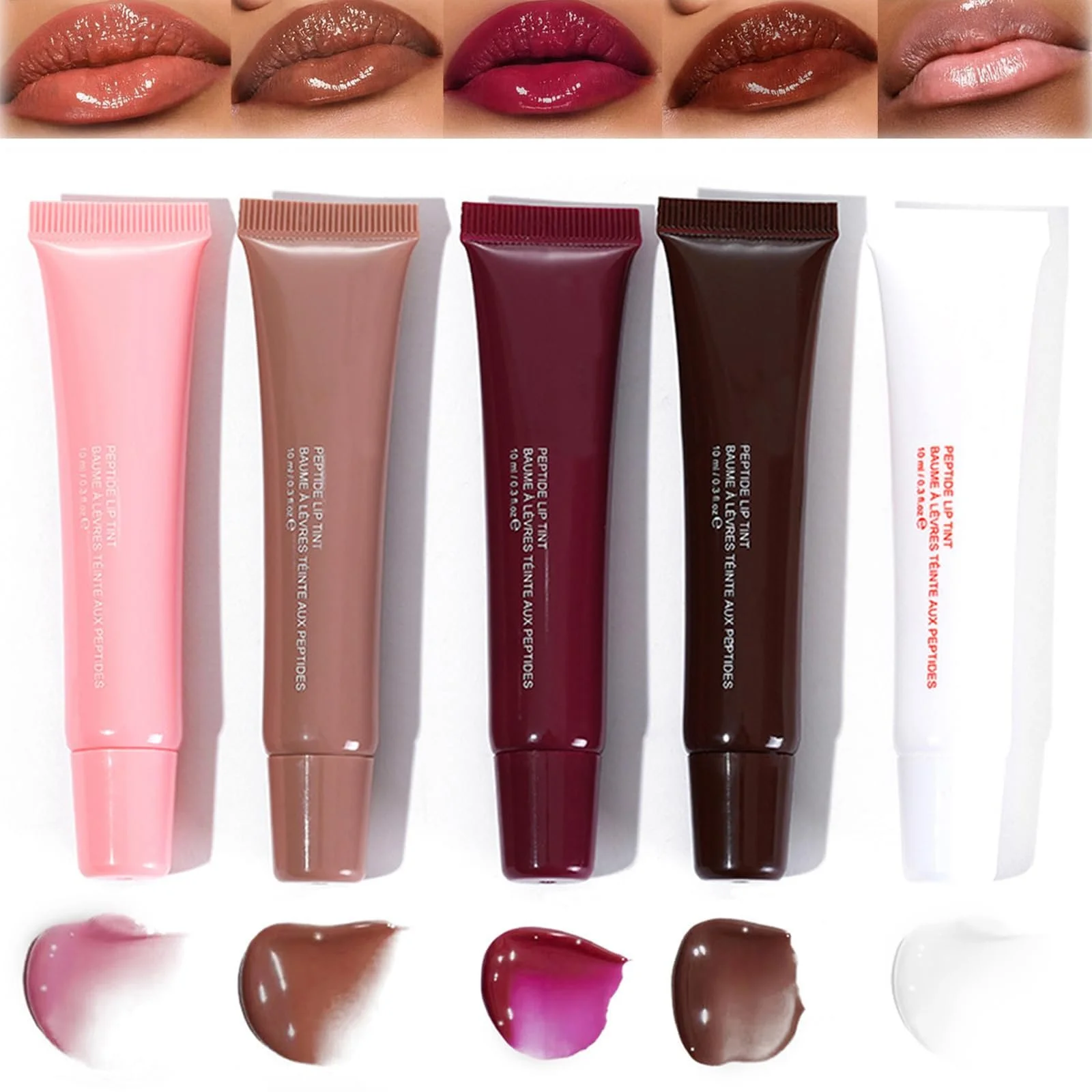 Блиск для губ зволожуючий, блискучий, збільшуючий об'єм, фото №1