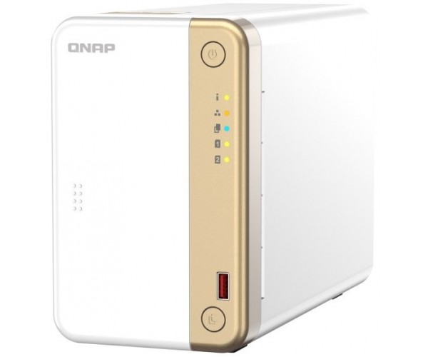 Мережеве сховище QNAP TS-262-4G (2.5GbE HDMI USB 3.2 Gen2, фото №2 Мережеве сховище QNAP TS-262-4G (2.5GbE HDMI USB 3.2 Gen2, фото №2