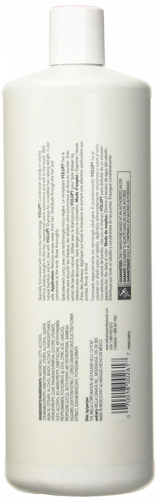 Кондиціонер SEBASTIAN Volupt 1.000 мл, фото №2 Кондиціонер SEBASTIAN Volupt 1.000 мл, фото №2