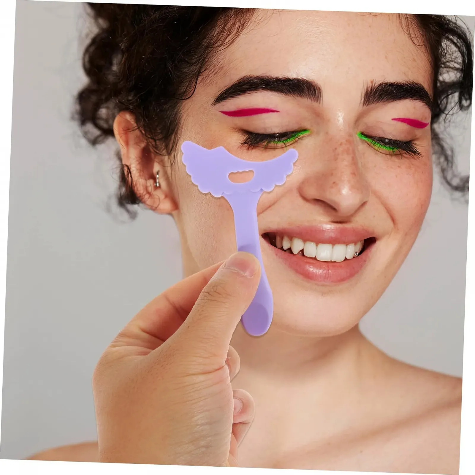 Инструмент для подводки глаз DOITOOL 3 шт. Многофункциональный, фото №2