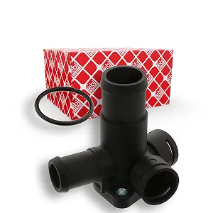 Фланец охлаждающей жидкости FEBI BILSTEIN 12404 для AUDI SEAT VW головка блока цилиндров передний - Фото 1