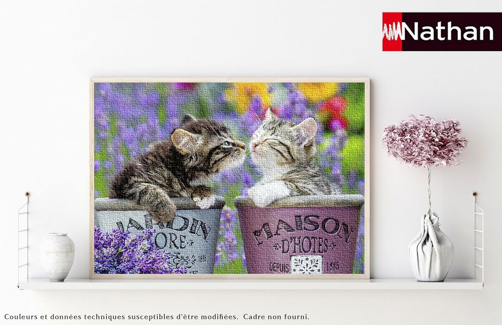 Пазл Nathan Tendresse Collection Kitten Kisses 1000 деталей (12000918), фото №3