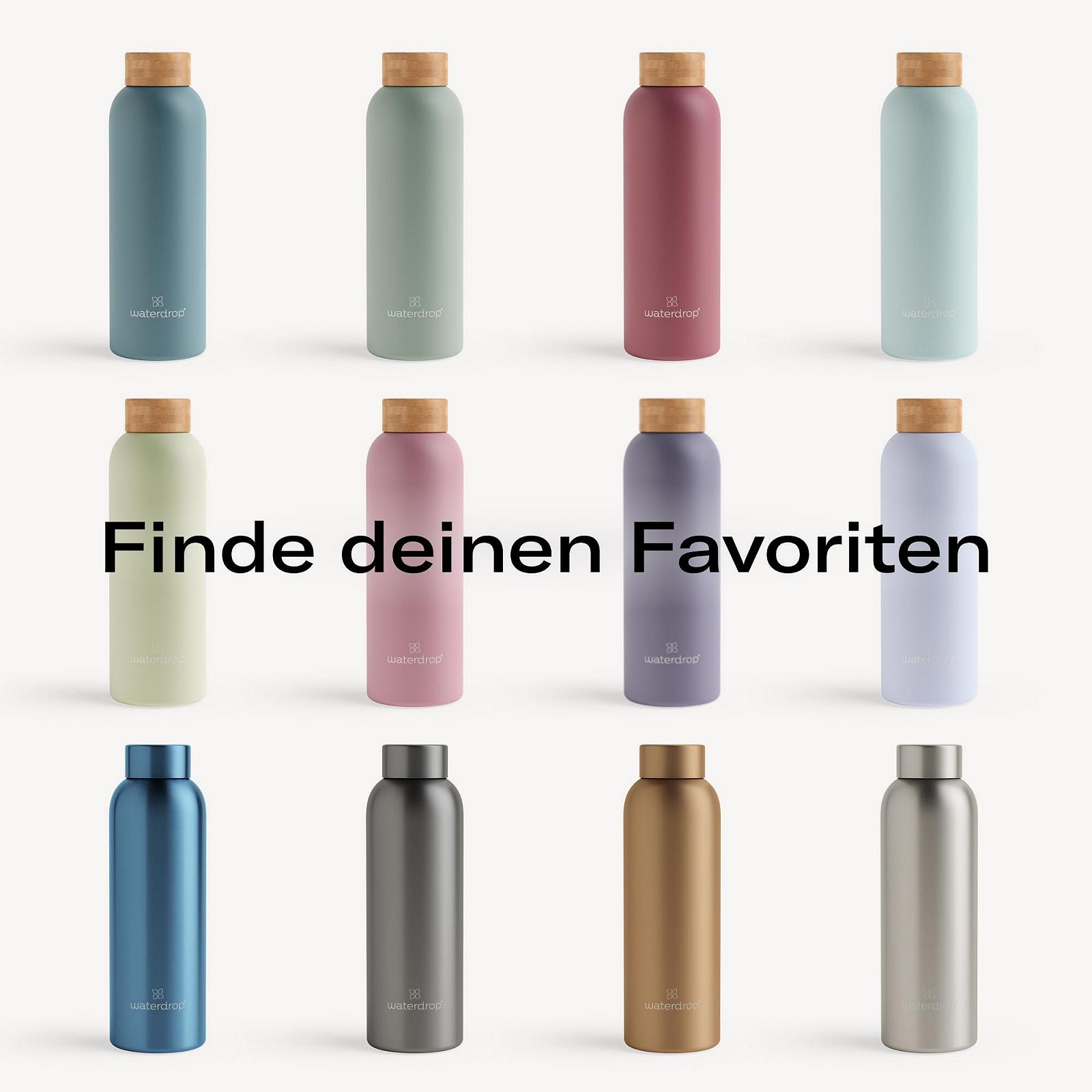 Пляшка-термос waterdrop Steel Bottle 600 ml подвійні стінки нержавіюча сталь, герметична, 24 години холоду, 12 годин тепла, ударостійка, фото №6 Пляшка-термос waterdrop Steel Bottle 600 ml подвійні стінки нержавіюча сталь, герметична, 24 години холоду, 12 годин тепла, ударостійка, фото №6