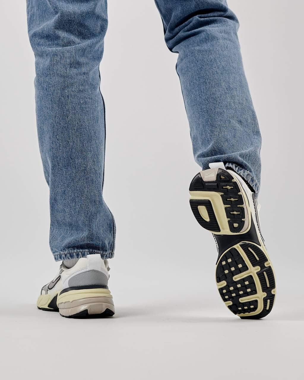 Кроссовки мужские Runtekk серебристо белые кожаные кросы рантек демисезонная обувь из натуральной кожи, фото №8