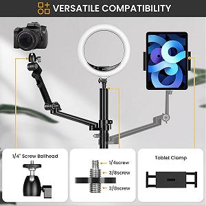 Настільна підставка для камери TARION Desktop Mount Lite Z Чорний synthetic.ua - Фото 1