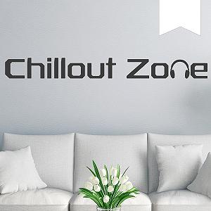 Купити Наклейка на стіну Wandkings Chillout Zone 100 x 11 см 33 кольори Біла - Фото 1 Наклейка на стіну Wandkings Chillout Zone 100 x 11 см 33 кольори Біла - Фото 1
