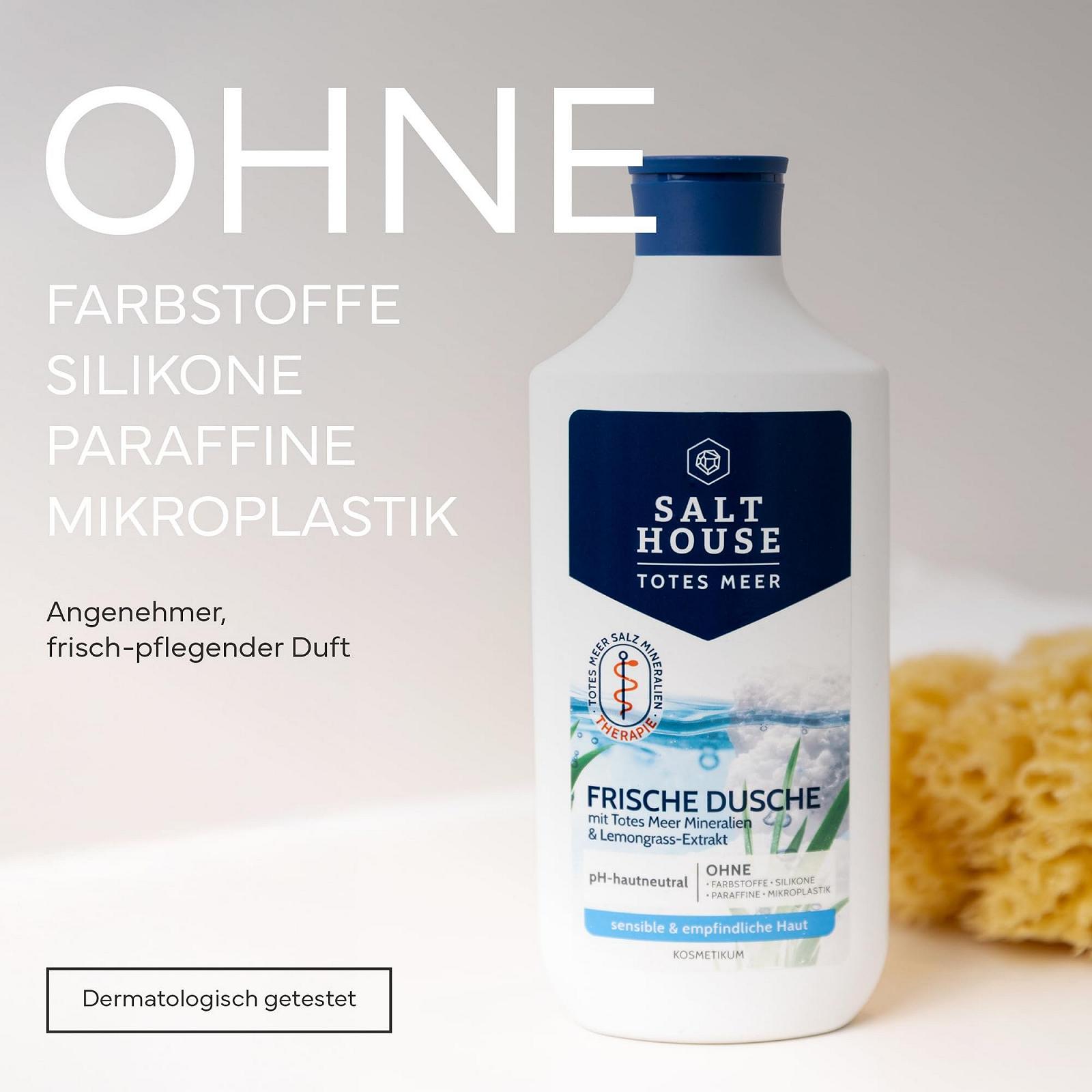 Гель для душа Salthouse Dead Sea Therapy Fresh Лемонграсс 250 мл, фото №4