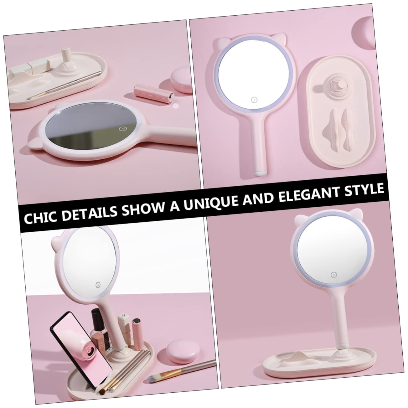 Люстерко Angoily 1Stk LED косметичне подорожнє з підсвіткою, фото №7 Люстерко Angoily 1Stk LED косметичне подорожнє з підсвіткою, фото №7