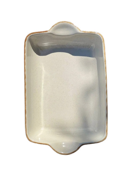 Форма для запекания Декор Керамика Brown loft КЛ-221 2.2 л белая, фото №1