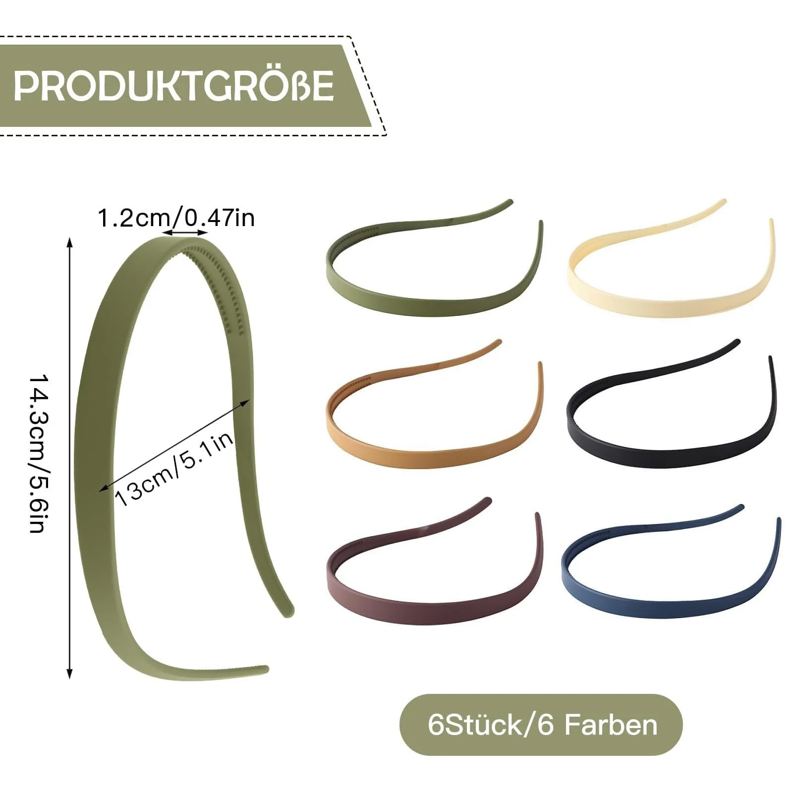 Тонкий обруч для волос ZOCONE, фото №2