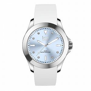 Годинник ICE-WATCH Ice Steel White Pastel Жіночий з силіконовим ремінцем (Середній) - Фото 1